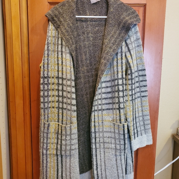 Cozy full length open cardigan - Picture 5 of 5